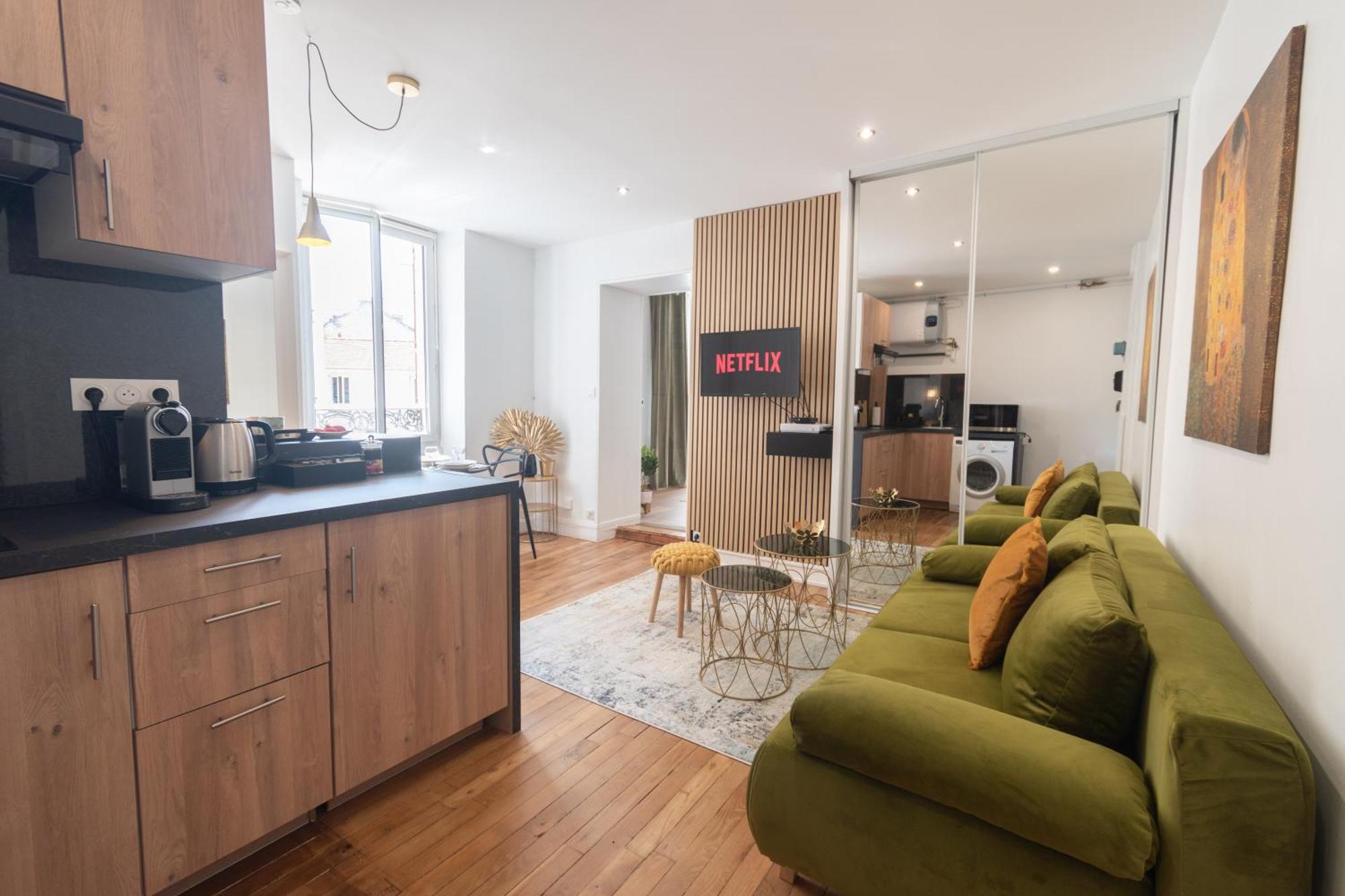 Parisian & Chic Appartement -15 Min From Paris Center Ивры-Сур-Сеине Экстерьер фото